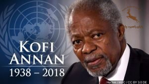 kofi annan as CHRO