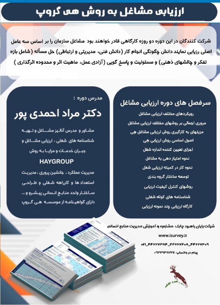 ارزیابی مشاغل هی گروپ